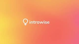 Introwise intro | logo animation | flat 2D