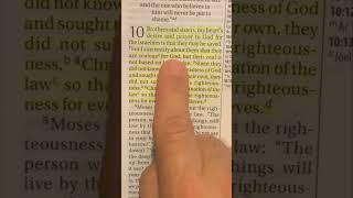 Romans 10:1-4. Christ is the Culmination of the Law