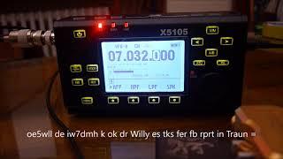 Xiegu X5105 - CW Qso