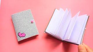 DIY MINI NOTEBOOKS ONE SHEET OF PAPER//DIY BACK TO SCHOOL