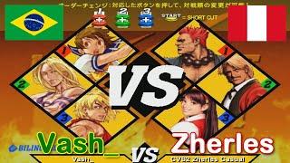 Capcom vs. SNK 2: Mark of the Millennium 2001 - Vash_ vs CVS2 Zherles