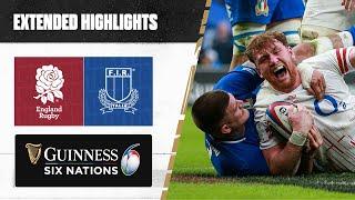 ENGLAND BOUNCE BACK 󠁧󠁢󠁥󠁮󠁧󠁿 | Extended Highlights | England v Italy
