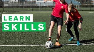 Learn cool simple football skills from a pass