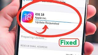 iOS 18 stuck at update requested | iOS 18 update requested Problem Fixed | iOS 18