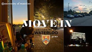 Freshman Move-in vlog  | University of Waterloo 