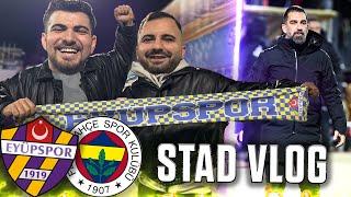 FUTBOLCULAR BİRBİRİNE GİRDİ ORTALIK KARIŞTI | Eyüpspor 1-1 Fenerbahçe Stad Vlog