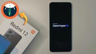 Xiaomi Redmi 12 Official Android 14 Update - New Xiaomi HyperOS