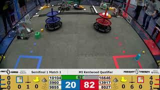 2021-2022 Freight Frenzy FTC Kentwood SEMI #1  PREVIOUS WORLD RECORD 247 points ( Nov 6 )