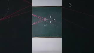 Place A is a total solar eclipse. Place B is an annular eclipse. Place CD is a partial solar eclips