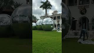 Silver Sensation: These Inflatables Are Lighting Up the Web  #ViralSensation #ShimmeringWonder