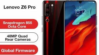 Original Global ROM Lenovo Z6 Pro 8GB 128GB Snapdragon 855 Octa Core 6.39" FHD Display Smartphone Re