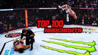 Top 100 CRAZY Knockouts Of All 2024 | Brutal MMA