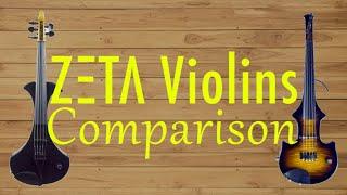 Zeta Electric Violin Comparison