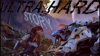 Сравнение сложности Horizon Zero Dawn UltraHard и Story Поведение Пилозуба