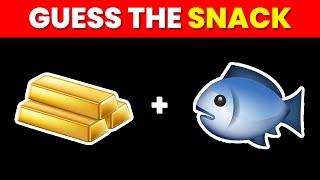 Guess The SNACK & JUNK FOOD By Emoji Quiz Spark