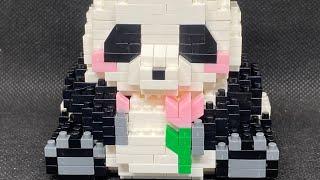 BRICKS MAKE A WISE LIFE- PANDA #1 (W1108)