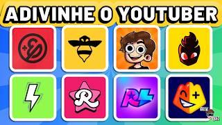  Adivinhe o YOUTUBER pela LOGO | Quiz de YouTubers