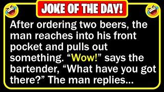  BEST JOKE OF THE DAY! - A man walks into a bar and says, "Bartender, give me... " | Funny Jokes