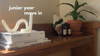 purdue move in vlog | setting up my dorm, decorating, stationary haul, preparing for junior year