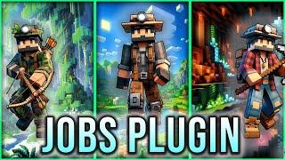 BEST JOBS PLUGIN for Servers | Minecraft Plugins