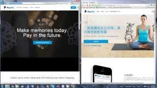 Google Chrome - How to Fix Chinese PayPal back to English PayPal Web Site