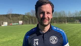 Sebastian Dietz, Trainer SV Mehring, nach dem 0:5 bei der SG Hochwald Zerf