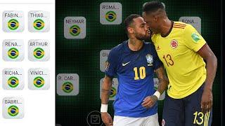 Efootball Pes Mobile 21  Android Gameplay | Matchday | Brazil