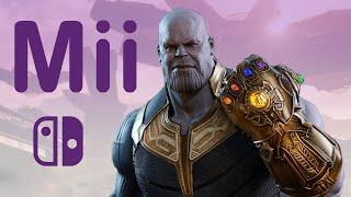 How To Make Thanos | Nintendo Switch Mii #4