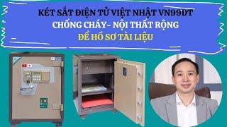 Cách chọn két sắt điện tử chống cháy cho công ty gia đình | Két sắt việt nhật VN99DT