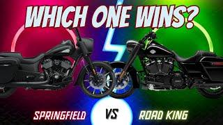 Indian Springfield Darkhorse vs Harley Road King Special - Which is Better?