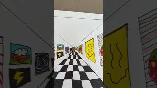 My mini art gallery  #art #crafts #drawing #popular #viral #diy #mini #miniart #miniartgallery