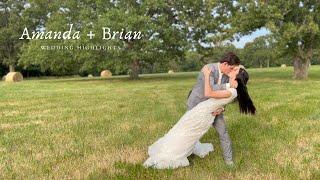 Amanda + Brian | Wedding Highlights