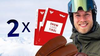 Gewinne 2x Snow-Card-Tirol: Kostenlos Skifahren!