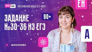 Задания 30-36 ЕГЭ