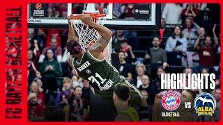 FC Bayern München Highlights | FCBB - Alba Berlin 115:86 | EL 24/25 | 10. Spieltag