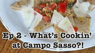 Testaroli with Caprino Cheese - What's Cookin' EP 2