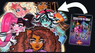 REDESIGNING MONSTER HIGH (speedpaint, unvale, commentary, going over monster high)