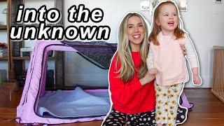 PACKING EVERYTHING! nervous traveling with a baby & toddler for the first time  weekend vlog