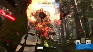 AI Snowspeeders on Endor | STAR WARS BATTLEFRONT (2015)