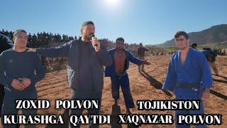 Zoxid polvon qaytdi kurashga Uzun oqmachitda katta kurash 3.11.2024