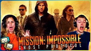 MISSION: IMPOSSIBLE - GHOST PROTOCOL Movie Reaction! | First Time Watch | Tom Cruise