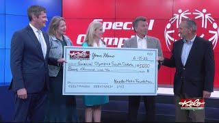 KELOLAND Media Group donates $5,000 to Special Olympics S.D.