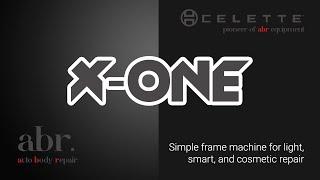 X ONE simple  frame machine for light, smart, and cosmetic repair tech tips user by Celette