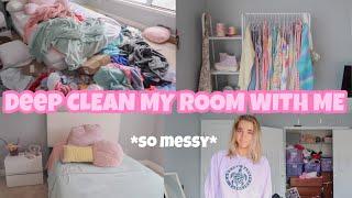 Deep Clean My Messy Room With Me