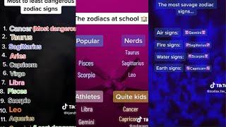 Zodiac Signs TikTok Compilation Part 27