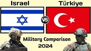 Israel vs Turkey military power comparison 2024 | Türkiye vs Israel military power 2024