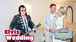 Linn & Werner's Elvis Wedding in Las Vegas | Graceland Chapel