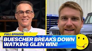 Chris Buescher Talks EPIC OT Victory at Watkins Glen with Kevin Harvick!