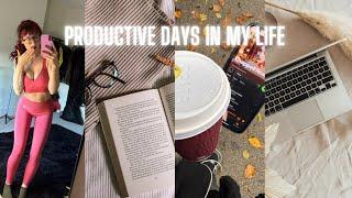 productive winter days (as a full time content creator)