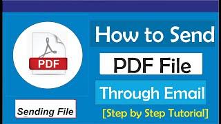 How to Send a pdf File Through Email